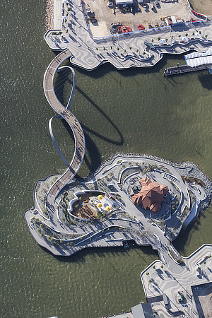 Arup Associates, Elizabeth Quay Bridge, Perth, Western Australia