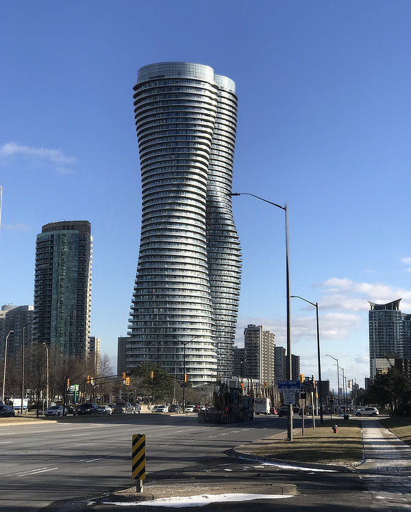 MAD Architects, Ma Yansong, Absolute World, The Marilyn Monroe Towers, Mississauga, Ontario, Canada