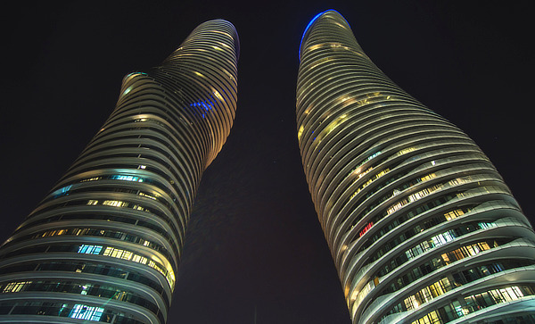 MAD Architects, Ma Yansong, Absolute World, The Marilyn Monroe Towers, Mississauga, Ontario, Canada