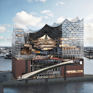 Herzog & de Meuron, Elbphilharmonie, Elphi, Hamburg, Hafenstadt, Germany, Elbe