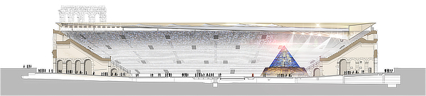 gmp von Gerkan Marg und Partner, sbp schlaich bergermann partner, Arena di Verona, roof, Veneto, Italy