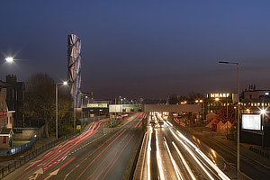 C.F. Møller, Greenwich Peninsula, Low Carbon Energy Centre, Conrad Shawcross, London, Buro Happold, Knight Dragon