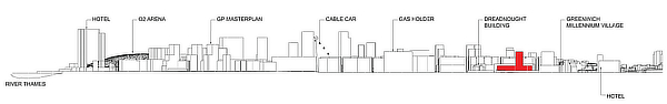 C.F. Møller, Greenwich Peninsula, Low Carbon Energy Centre, Conrad Shawcross, London, Buro Happold, Knight Dragon