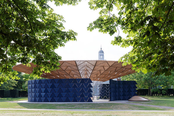 Diébédo Francis Kéré, Serpentine Gallery Pavilion 2017, London, Kensington Garden, Hyde Park