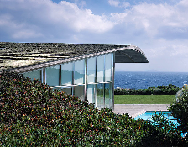 Norman Foster, House in Corsica, Bonifacio, Sperone, Jean Bousquet, Ove Arup, France