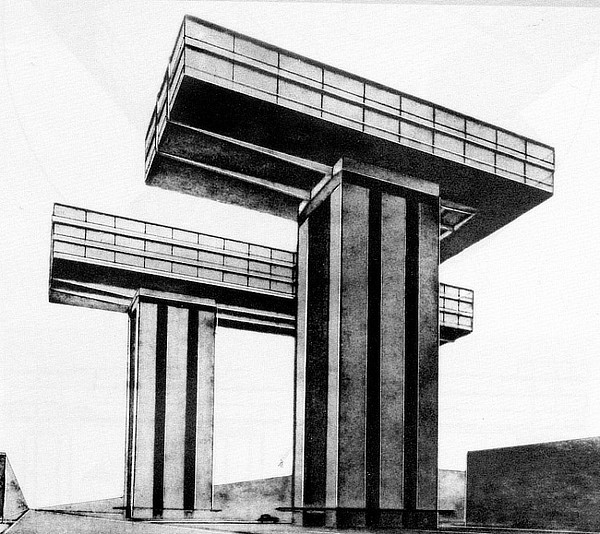 El Lissitzky, Bank of Georgia, Ministry of Highway Construction of the Georgian SSR, Tbilisi, George Chakhava, Zurab Jalaghania, Temur Tkhilava