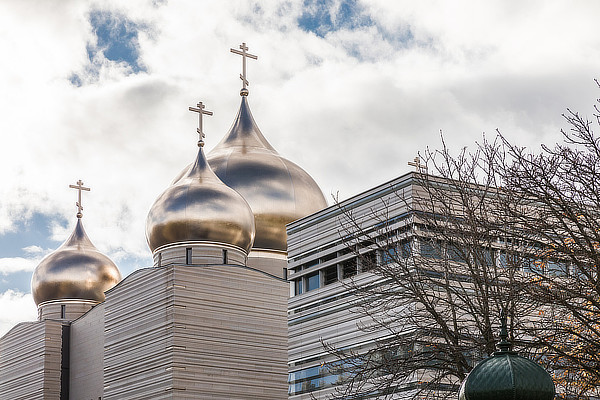 Jean-Michel Wilmotte, Wilmotte & Associés, Russian Orthodox Spiritual and Cultural Center, Paris, France, Louis Benech, Ceba