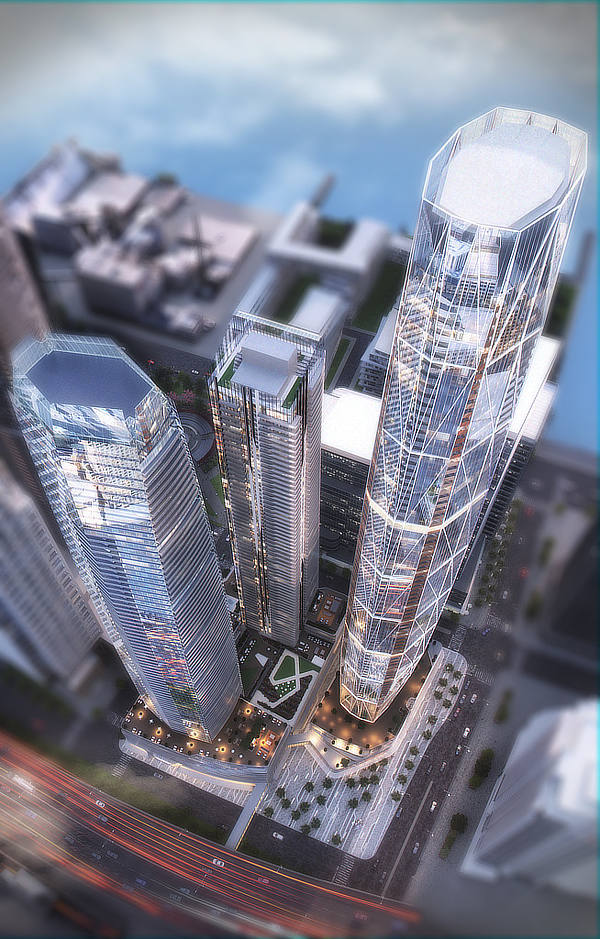 Hariri Pontarini Architects, Pinnacle One Yonge, Toronto, Ontario, Canada, David Pontarini