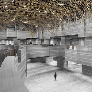 Neri & Hu, Lyndon Neri, Rossana Hu, HUB, Performance and Exhibition Center, Shanghai, China