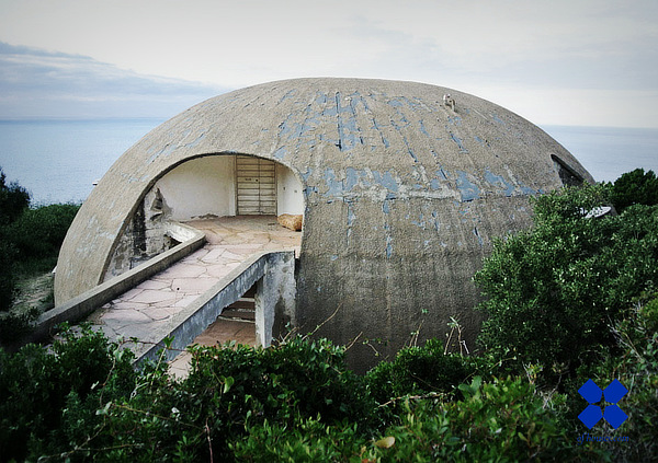 Dante N. Bini, La Cupola, Michelangelo Antonioni, Monica Vitti, Costa Paradiso, Sardegna, Italy