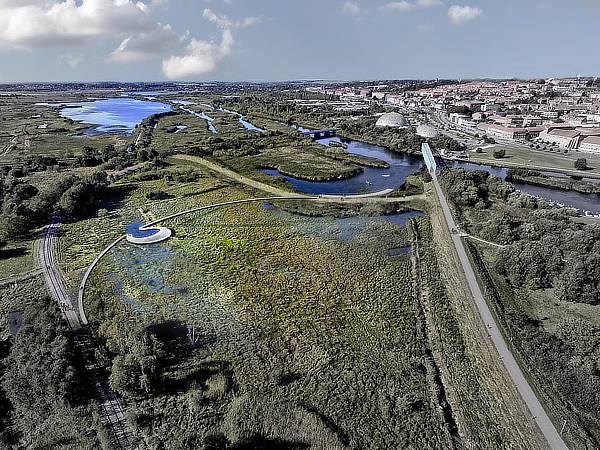 C.F. Møller, Orbicon, Storkeengen, Stork Meadow, Randers, Vorup, Denmark