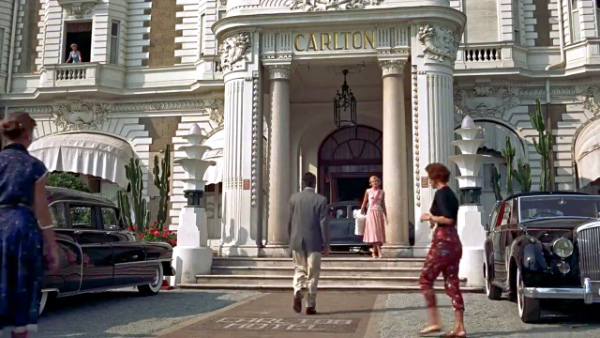 Hotel Carlton, Cannes, To Catch a Thief, Grace Kelly, Cary Grant, Alfred Hitchcock
