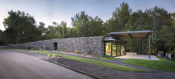 Pavillon dʼaccueil de la Seigneurie des Aulnaies, Visitor Centre, AC /a AnneCarrier architecture, St-Roch-des-Aulnaies, Quebec, Canada