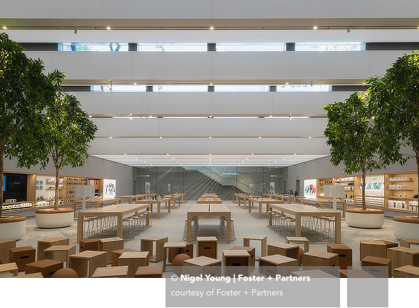 Apple Store, Piazza Liberty, Milano, Milan, Foster + Partners, Jonathan Ive, Angela Ahrendts