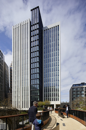 London Wall Place, Make Architects, Ken Shuttleworth, SpaceHub, WSP, HPF, United Kingdom