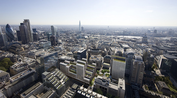 London Wall Place, Make Architects, Ken Shuttleworth, SpaceHub, WSP, HPF, United Kingdom