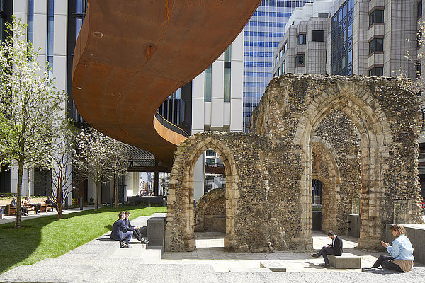 London Wall Place, Make Architects, Ken Shuttleworth, SpaceHub, WSP, HPF, United Kingdom