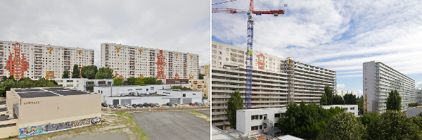 Lacaton & Vassal, Frédéric Druot, Christophe Hutin, Grand Parc Bordeaux, Transformation of 530 dwellings, Aquitaine, France