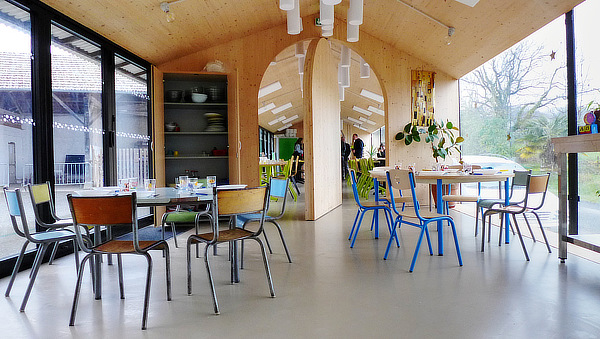 BAST, Bureau Architectures Sans Titre, School refectory E26, Montbrun Bocage, Occitanie, France