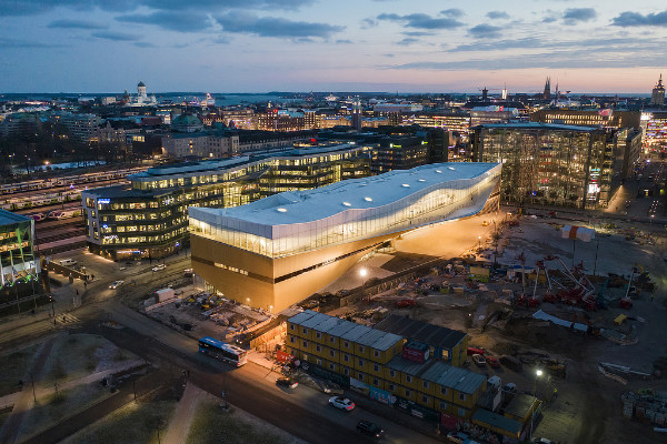 Helsinki Central Library, Oodi, ALA Architects, Helsinki, Finland, Ramboll Finland