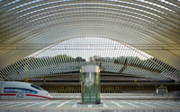 Santiago Calatrava Liege-Guillemins TGV Railway Station