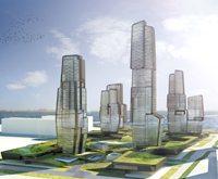 UNStudio Ben van Berkel Yongjia World Trade Centre Wenzhou