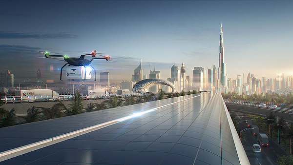 Foster + Partners, DP World Cargospeed, DP World, Virgin Hyperloop One, Dubai, UAE, Stefan Behling