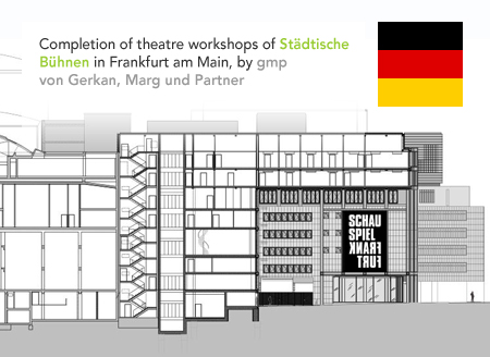 gmp von Gerkan Marg und Partner Städtische Bühnen Frankfurt am Main