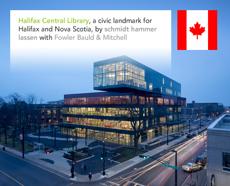schmidt hammer lassen Halifax Central Library Nova Scotia Canada