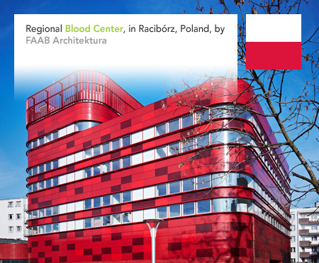 FAAB Architektura Raciborz Regional Blood Center Poland