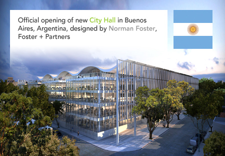 Norman Foster + Partners Buenos Aires City Hall Casa de Gobierno Argentina