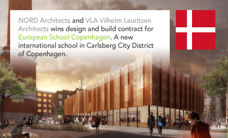 NORD Architects, VLA Vilhelm Lauritzen Arkitekter, European School Copenhagen, København, Denmark