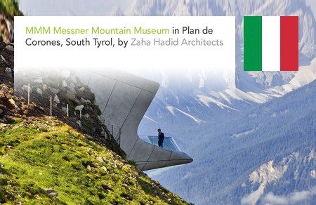 Zaha Hadid, MMM Messner Mountain Museum, Plan de Corones, Kronplatz