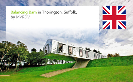 MVRDV, Balancing Barn, Living Architecture, Thorington, Suffolk, Mole Architects