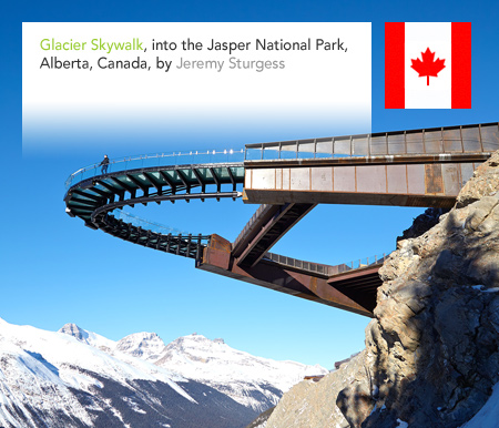 Jeremy Sturgess, Sturgess Architecture, Glacier Skywalk, Jasper National Park, Alberta, Canada, Read Jones Christoffersen, PCL Construction Management
