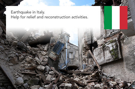 Earthquake, Italy, 2016