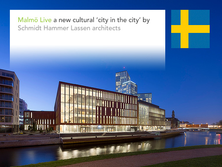 Schmidt Hammer Lassen, Malmö Live, Counterpoint, SLA, Malmoe, Sweden