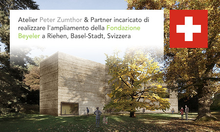 Atelier Peter Zumthor, Fondation Beyeler, Haus für Kunst, House for Art, Riehen, Basel-Stadt, Switzerland