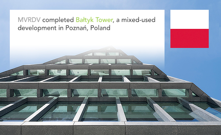 MVRDV, Baltyk Tower, Poznan, Poland, Polska, Natkaniec Olechnicki Architekci, Akon
