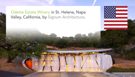 Odette Estate Winery, Signum Architecture, Juancarlos Fernandez, St Helena, Napa Valley, California, Surface Design