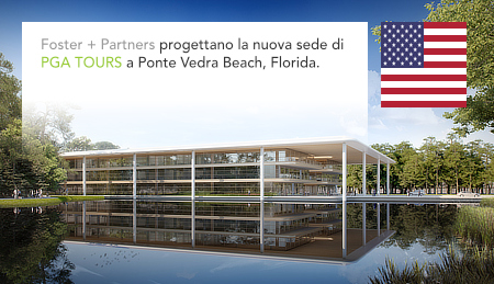 PGA TOUR Global Home, Foster + Partners, Norman Foster, Nigel Dancey, Ponte Vedra Beach, Florida