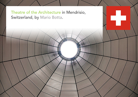 Mario Botta, Teatro dell'Architettura, Mendrisio, Ticino, Switzerland, Accademia di Architettura