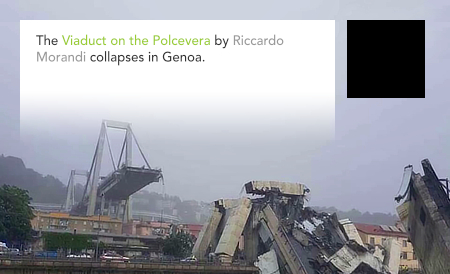 Riccardo Morandi, Viadotto Polcevera, Genova, Italy, Genoa