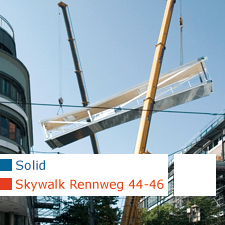 Solid Skywalk Rennweg 44-46