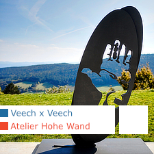 Veech x Veech, Artist Studio, Atelier Hohe Wand, Stuart A. Veech, Mascha Veech Kosmatschof, Höflein an der Hohen Wand, Upper Austria