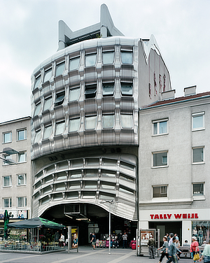 Günther Domenig, Dimensional, Architektur Haus Kärnten, Klagenfurt, Austria