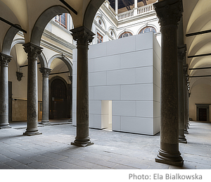 Anish Kapoor, Untrue Unreal, Firenze, Florence, Palazzo Strozzi