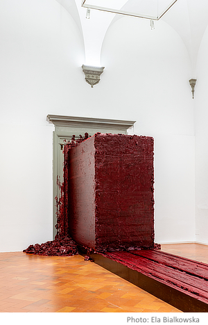 Anish Kapoor, Untrue Unreal, Firenze, Florence, Palazzo Strozzi