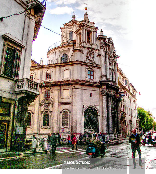 Francesco Borromini, San Carlo alle Quattro Fontane, San Carlino, Roma