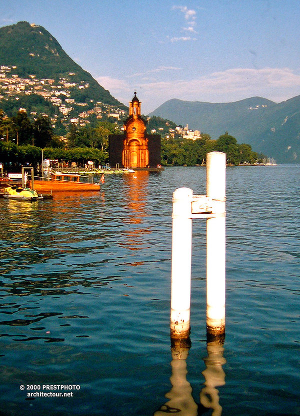 San Carlino, San Carlo alle Quattro Fontane in Rome, Mario Botta, Lugano, Canton Ticino, Switzerland